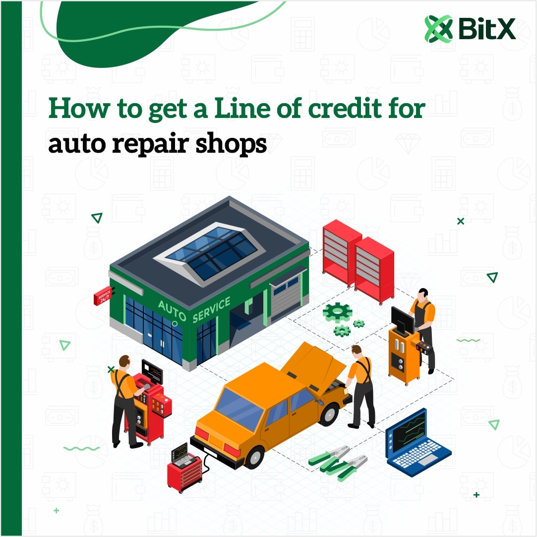 How to get a Line of credit for auto repair shops