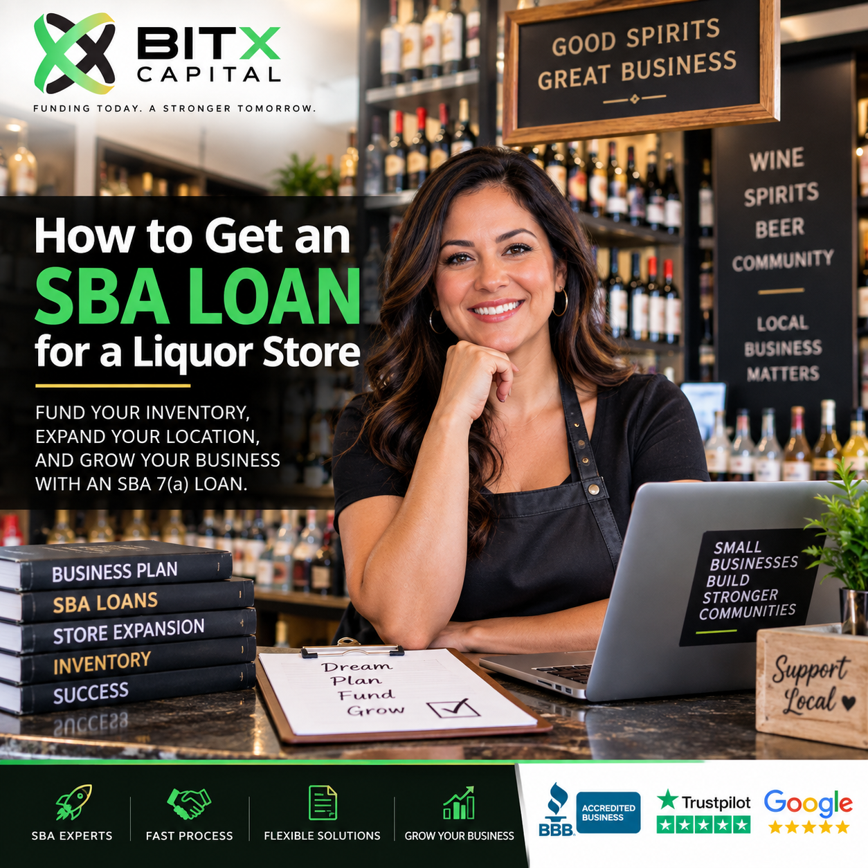 How to Get an SBA Loan for a Liquor Store