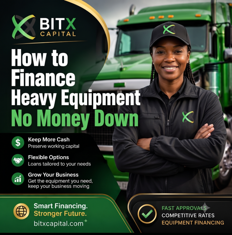 How to Finance Heavy Equipment with No Money Down