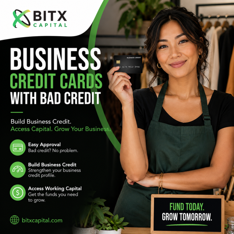 How to get a business credit card with bad credit