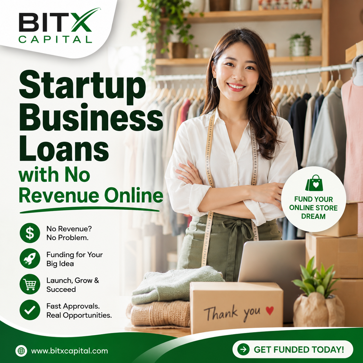 Startup Business Loans With No Revenue Online