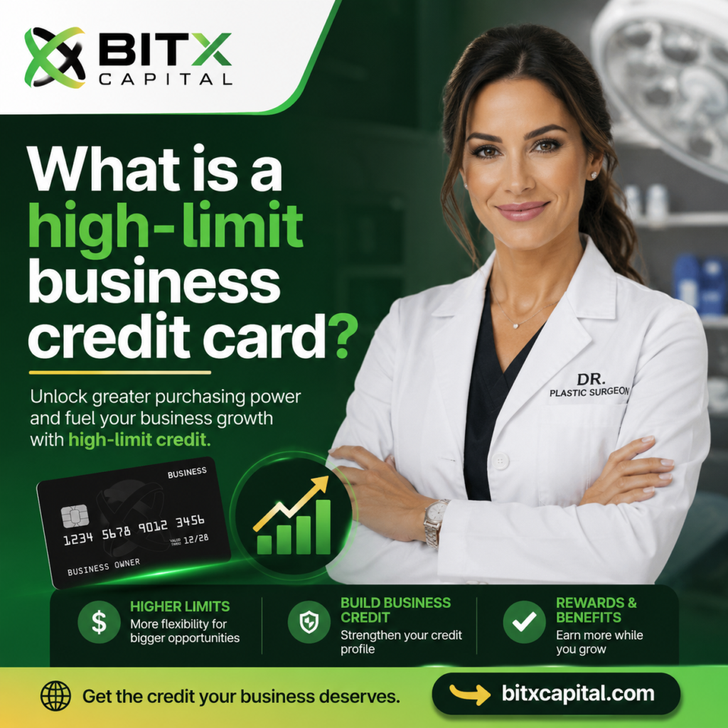What is a high limit business credit card