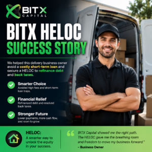 Restructuring $45K with a Business HELOC