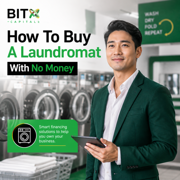 How to buy a Laundromat with no money