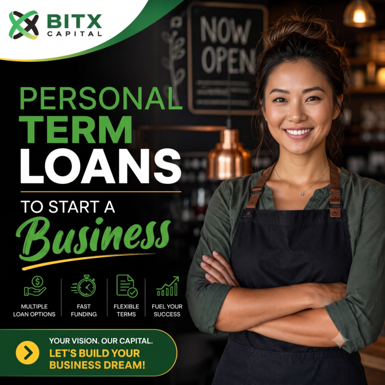Personal Term Loans to Start A Business
