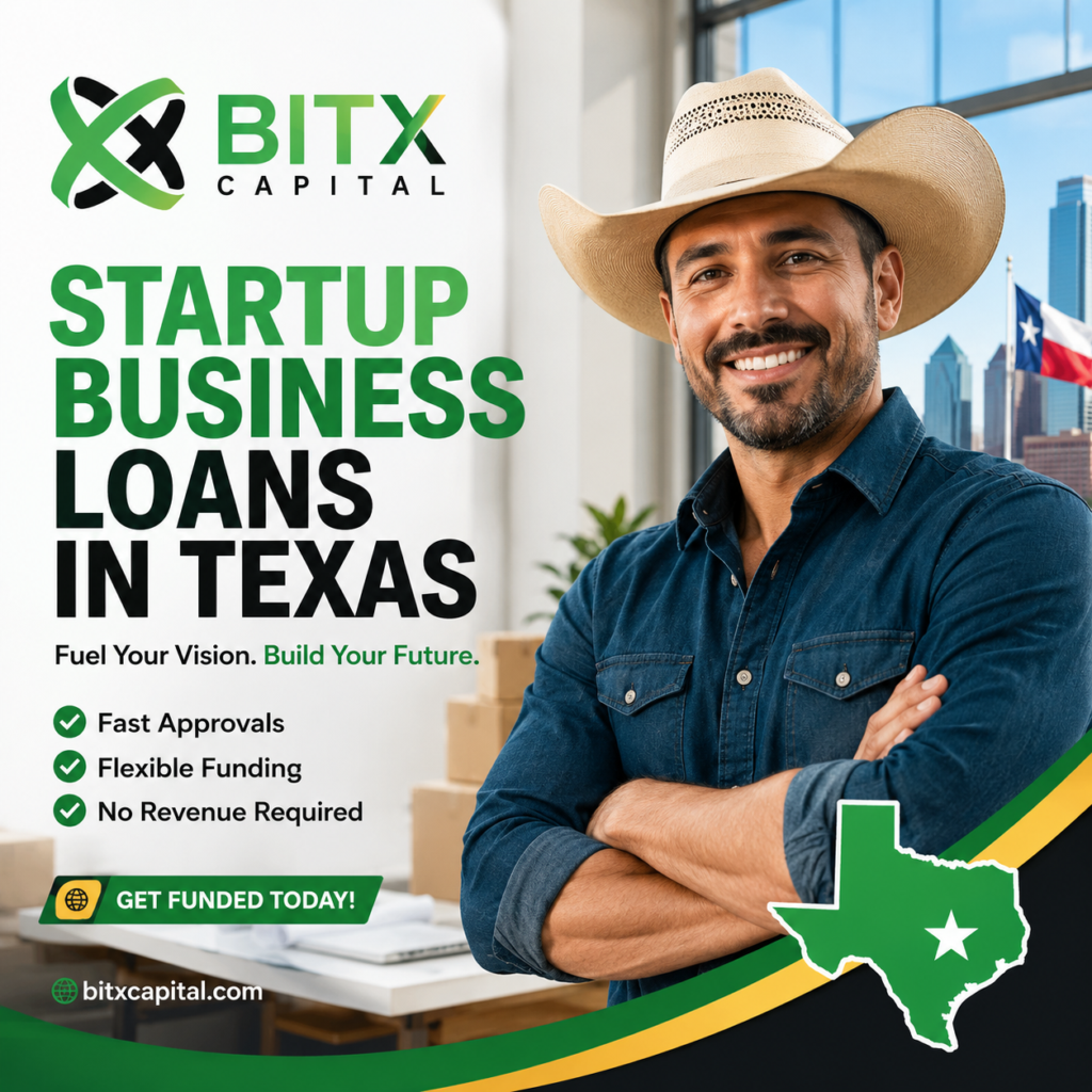 Startup Business Loans in Texas