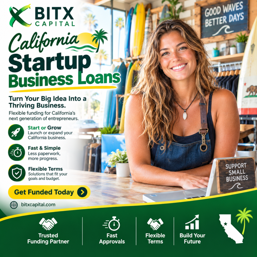 California Startup Business Loans