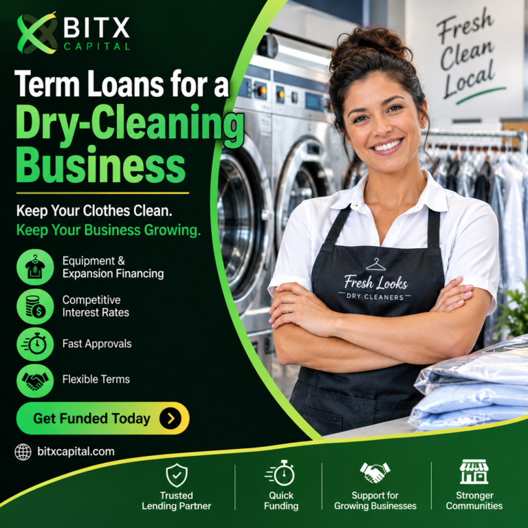 Dry Cleaning Business Loans