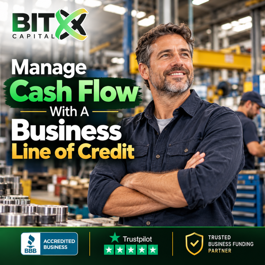Manage Cash Flow With A Business Line of Credit