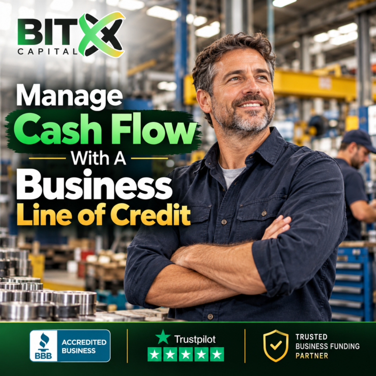 Manage Cash Flow With A Business Line of Credit