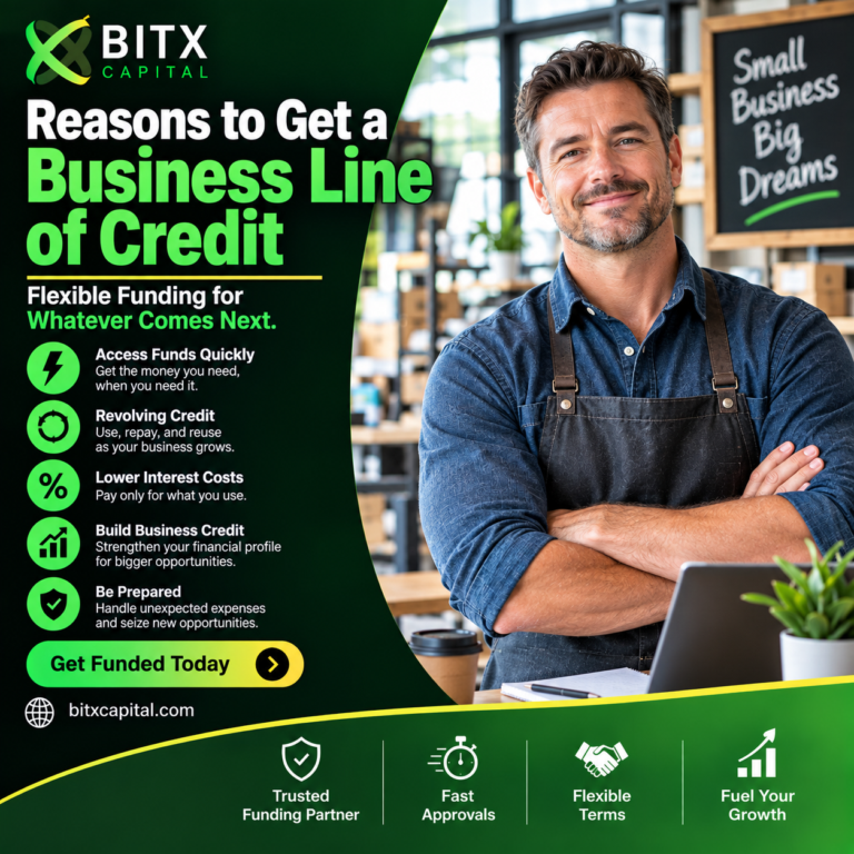 Reasons to get a business line of credit
