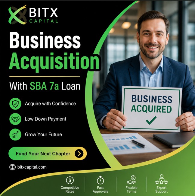 Business Acquisition With SBA 7a Loan