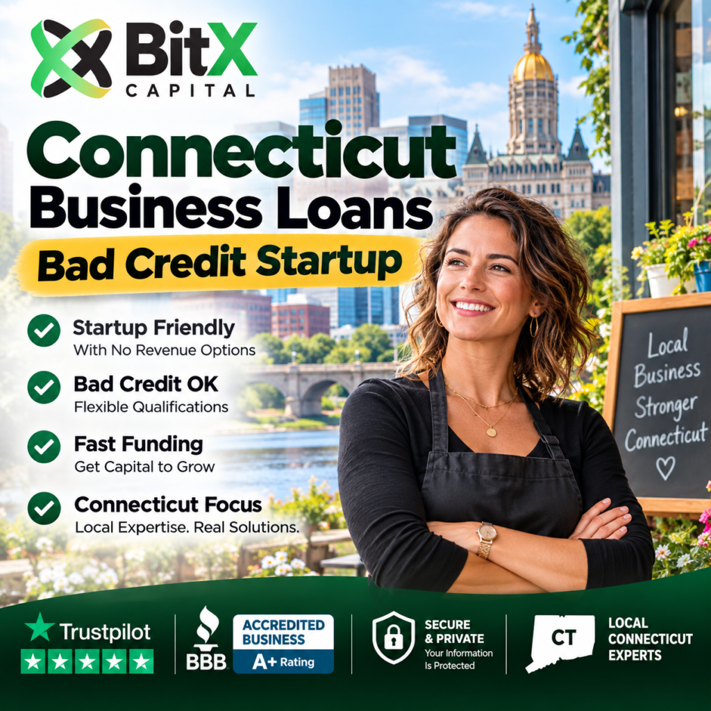 Connecticut business loans bad credit startup