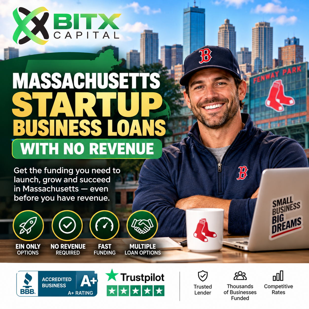 Massachusetts Startup Business Loans With No Revenue