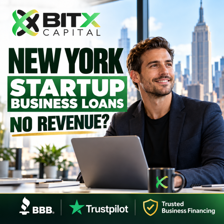 New York startup business loan with no revenue